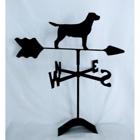 The Lazy Scroll Labrador Retriever Roof Mount Weathervane TH330941